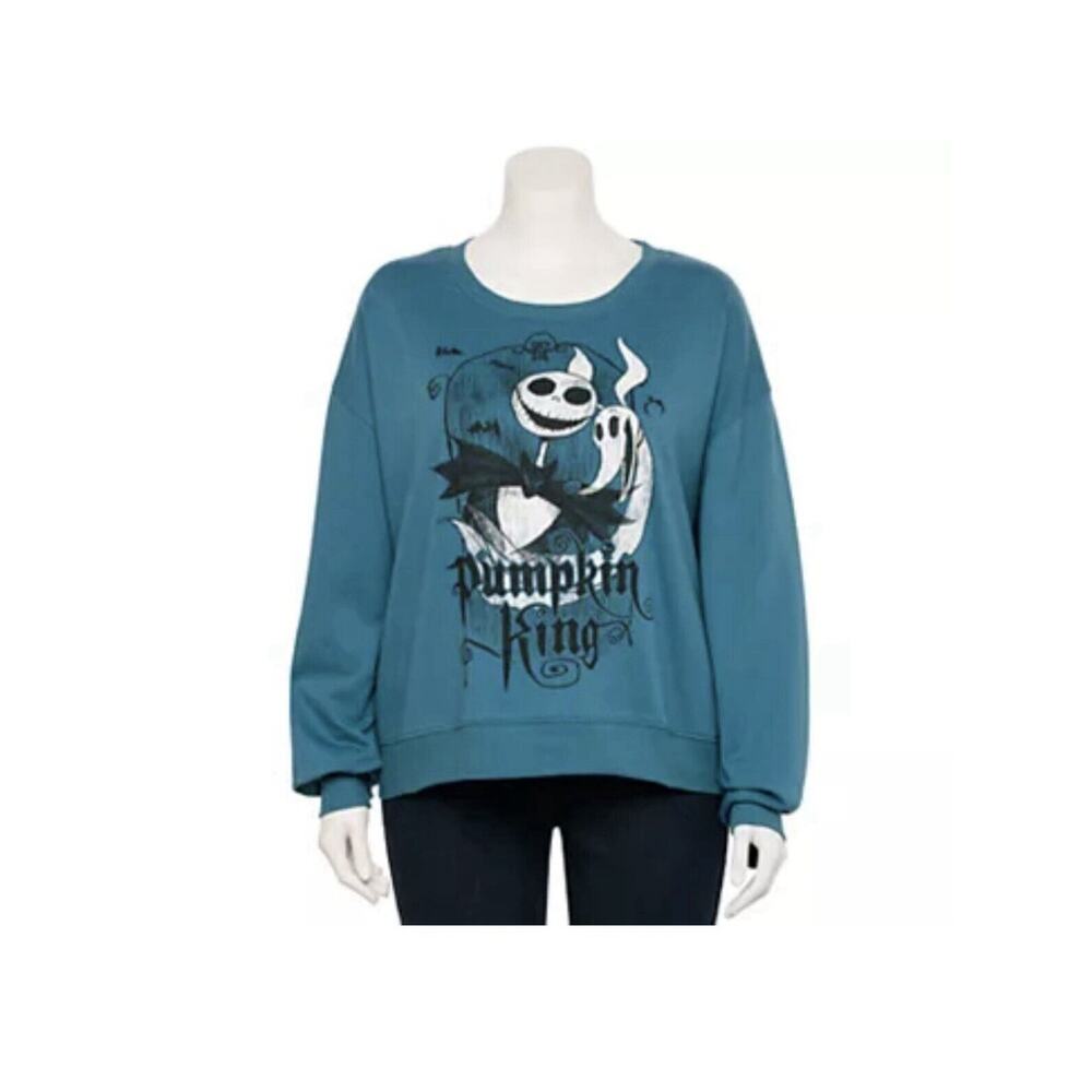 Disney's Nightmare Before Christmas Jack Zero Pumpkin King Sweatshirt Size 2X